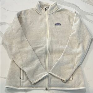 Patagonia Off-White Fleece Jacket